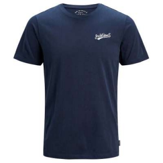 JACK & JONES Herren T-Shirt jorHOBBS mit dezentem Herst