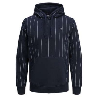 �JACK & JONES JORBENJA STRIPE SWEAT HOOD�