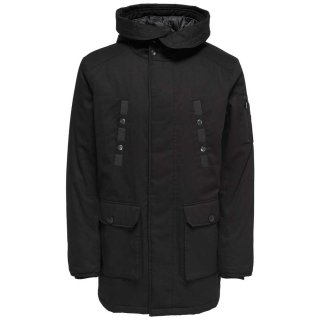 Stylisher Parka in Schwarz und Blau Only & Sons - core-mode.de
