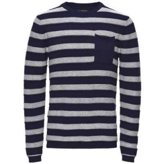 �JACK & JONES STRICKPULLOVER jjorJONAS KNIT CREW NECK S