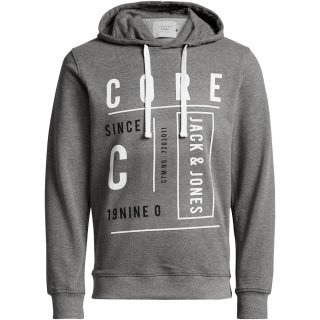 Herren Kapuzenpulli in Blau und Grau Jack & Jones - core-mode.de