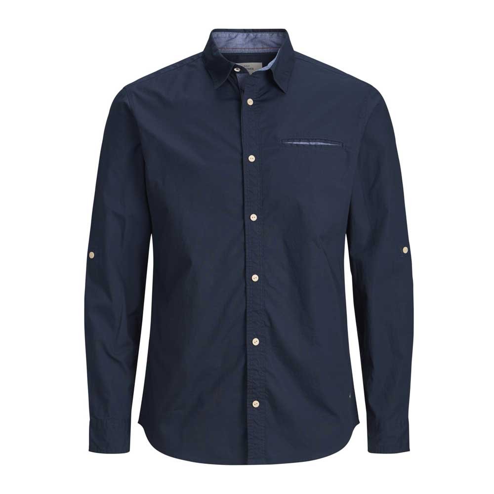 Jack Jones Herren Hemd Jornord Shirt Ls Stretch