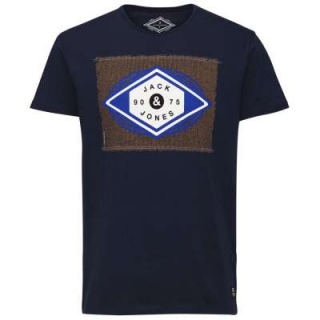 Jack & Jones Herren Print-T-Shirt Jcostay Tee Ss Crew N Jack & Jones Herren Print-T-Shirt Jcostay Tee Ss Crew N