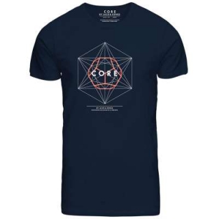 Jack & Jones Herren T-Shirt Jjcofaster Tee Crew Neck Ss