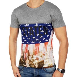 America Flavor: das Jorbolt Herren T-Shirt mit drei coo