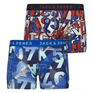 Für den Wilden - jjacLOGO Boxershort in moderem Design von Jack & Jones 2er Pack Für den Wilden - jjacLOGO Boxershort in moderem Design von Jack & Jones 2er Pack