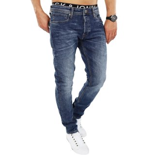 JACK & JONES Stretch Jeans Slim Straight TIM | CORE MODE