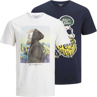 Herren T-Shirt Totenkopf Aufdruck - core-mode.de Herren T-Shirt Totenkopf Aufdruck - core-mode.de