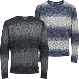 Strickpullover gestreift Herren Winter Pullover - core-mode.de