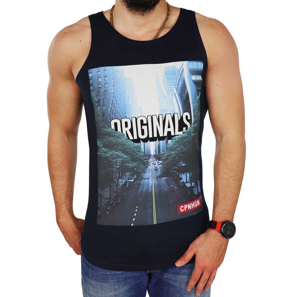 JACK & JONES Herren Tank Top JcoTHX – Sommer-Shirt Mit Pigmentdruck Für Strand & Freizeit