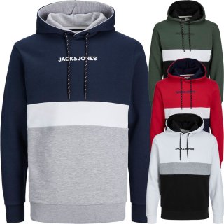 Colorblocking Hoodie JACK & JONES SALE - core-mode.de