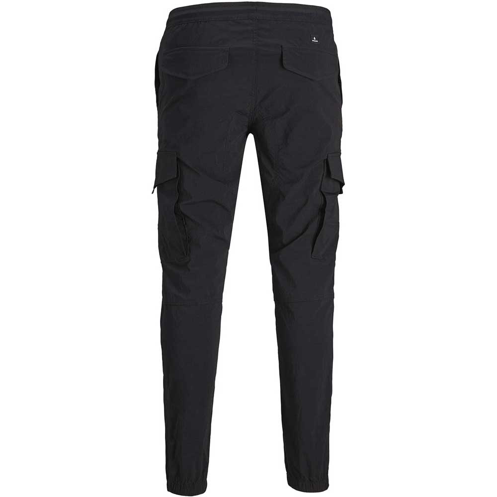 »JACK & JONES CARGO JJIGORDON JJFLAKE CARGO PANT AKM BLACK«
