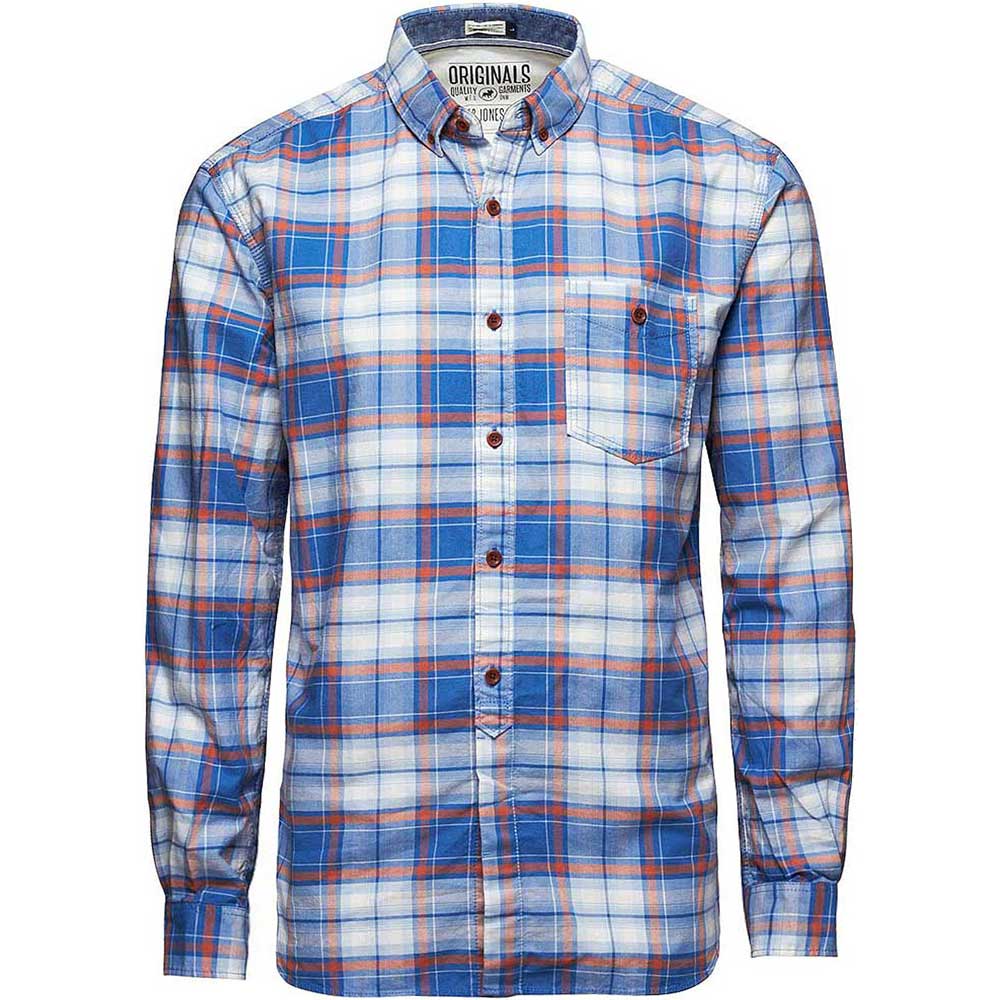 Editie Ban de studie Jack & Jones Herren Hemd Draft Shirt Ls Original Karohemd Regular Fit