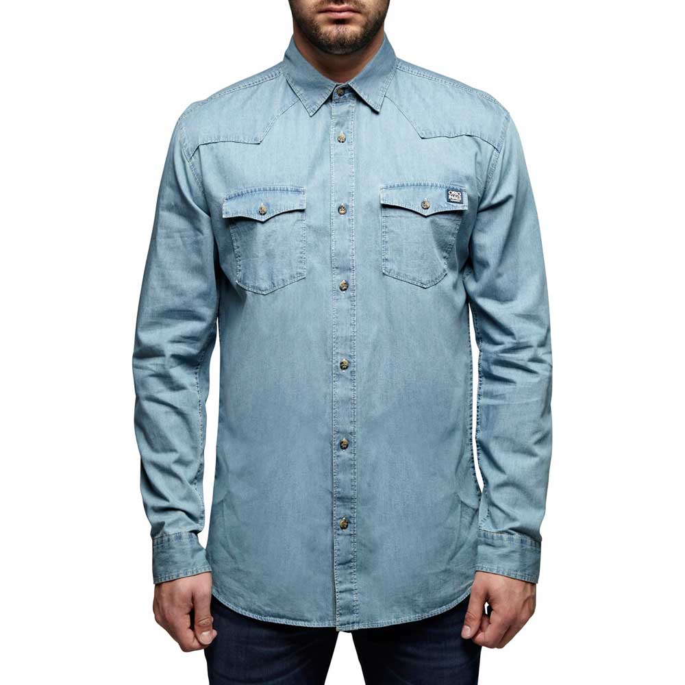 Körperbetontes Herren Jeans Freizeithemd Jjoroffice SHIRT in Körperbetontes Herren Jeans Freizeithemd Jjoroffice SHIRT in