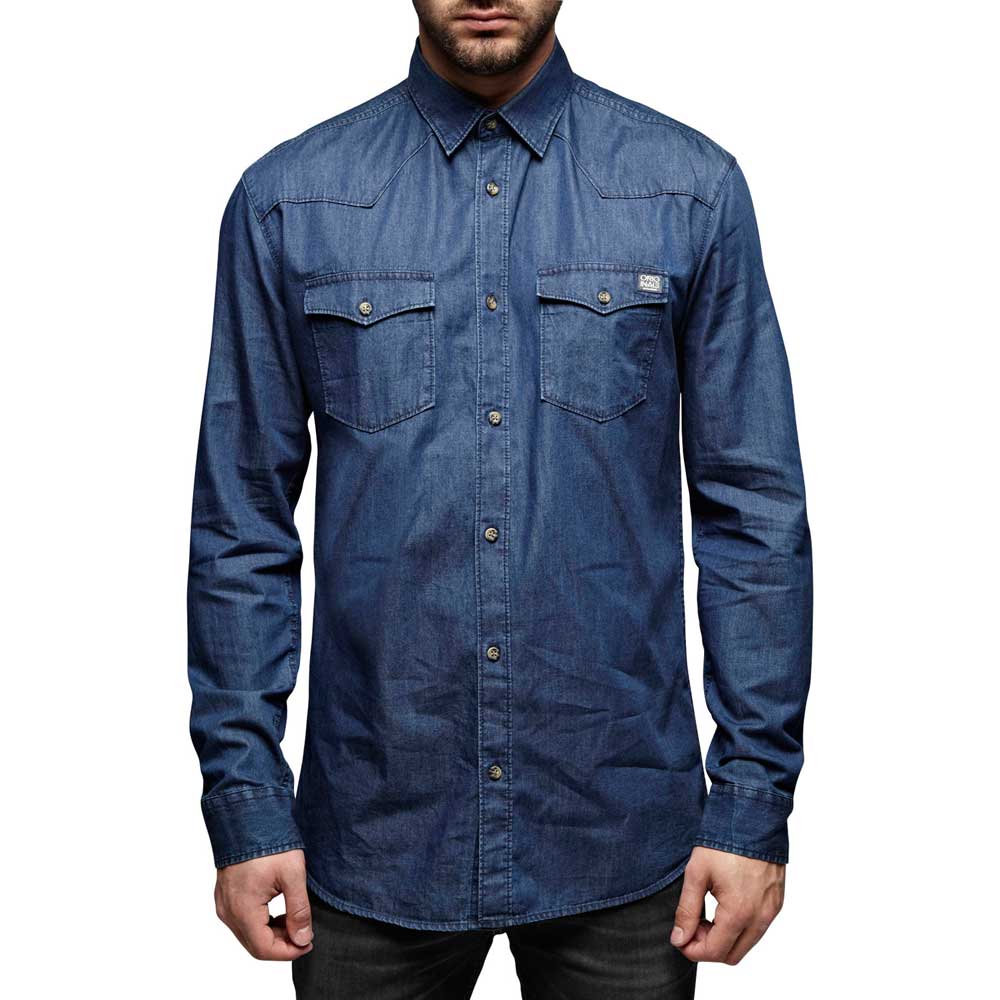 Körperbetontes Herren Jeans Freizeithemd Jjoroffice SHIRT in Körperbetontes Herren Jeans Freizeithemd Jjoroffice SHIRT in