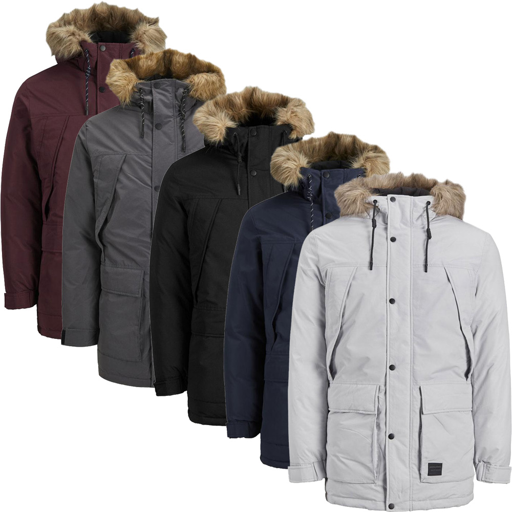 Winterjacke herren parka jack and jones Clearance