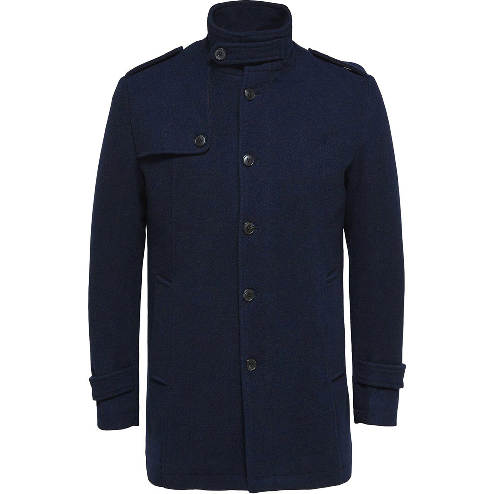 Selected Homme Herrenmantel – Stylischer Wollmix-Mantel Für