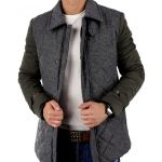 Antony Morato Herren Mantel Kollektion 5 Modell 6 Grau/Gr�n
