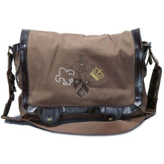 Friis & Company Damen Handtaschen Accessoires Leder Canvas 3 Modell 25 Braun