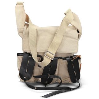 Friis & Company Accessoires Damen Handtaschen Leder Canvas 2 Modell 36 Beige