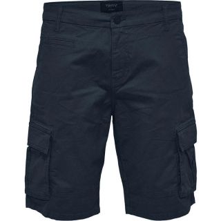 Only & Sons Herren Cargo Shorts Trocargo kurze Hose Herrenhose Hosen Cargo Blau