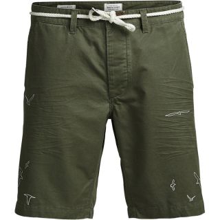 Jack & Jones Herren Chino Shorts Jjibird kurze Hose Herrenhose Sommer-Shorts Oliv