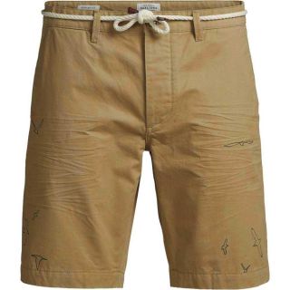 Jack & Jones Herren Chino Shorts Jjibird kurze Hose Herrenhose Sommer-Shorts Braun