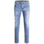 Jack & Jones Herren Jeans TIM ORIGINAL JJ 177 Slim Fit Blau