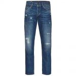 Jack & Jones Herren Jeans MIKE 200 in Blau Blue Denim