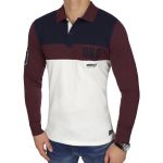 Jack & Jones Herren Longsleeve Jorrichie Raglan Rot