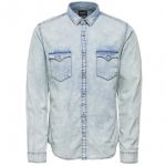 Only & Sons Herren Hemd Kollektion Onsshirt Hellblau