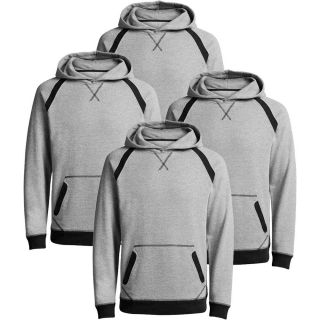 Jack & Jones Herren Kapuzenpullover 2er 4er Pack Jorcamalot Sweat Hoodie Casual 4er Pack Grau-Schwarz