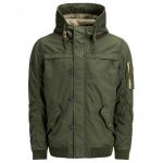 Jack & Jones Herren Jacke Jornew Bento Winterjacke Parka Outdoorjacke Gr�n