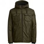 Jack & Jones Winterjacke Jcoflicker Jacke Herren Gr�n