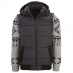 Selected Homme Herren Jacke-Cardigan Crossover GREG Schwarz