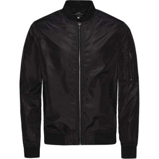 JACK & JONES Bomberjacke Jcoweek Collegejacke �bergangsjacke leichte Jacke Schwarz