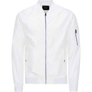 JACK & JONES Bomberjacke Jcoweek Collegejacke �bergangsjacke leichte Jacke Wei�