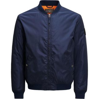 JACK & JONES Bomberjacke Jorlucky leichte Jacke Collegejacke �bergangsjacke Dunkelblau