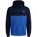 Jack & Jones Kapuzenpullover Jcopiping Sweat Hoodie Ltd Herren Hellblau
