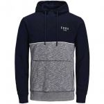 Jack & Jones Kapuzenpullover Jcopiping Sweat Hoodie Ltd Herren Dunkelblau
