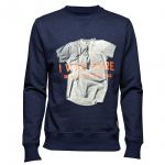 Jack & Jones Herren Pullover Jorporter Sweat Navyblau
