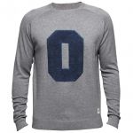 Jack & Jones Herren Strickpullover WAR O-NECK Grau