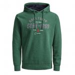 Jack & Jones Herren Kapuzenpullover Jcojames Sweat Hoodie Gr�n