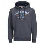 Jack & Jones Herren Kapuzenpullover Jcojames Sweat Hoodie Dunkelblau