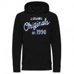 Jack & Jones Herren Kapuzenpullover Hoodie JOIN Schwarz