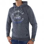 Jack & Jones Herren Kapuzenpullover Jorfriday Blau