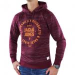 Jack & Jones Kapuzenpullover Jcojaso Sweat Hood Herren Rot