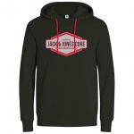 Jack & Jones Kapuzenpullover Jcoworkwear Sweat Hood Herren Oliv
