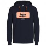 Jack & Jones Kapuzenpullover Jcoworkwear Sweat Hood Herren Dunkelblau