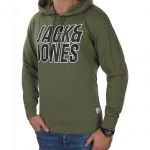 Jack & Jones Kapuzenpullover Jcohoused Sweat Hood Herren Hoodie Gr�n